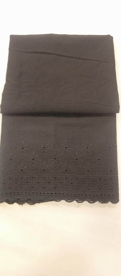 Black | Unstitched Chiken kari Trouser's