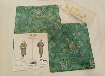 Green | Mtj-Tariq Jamil 2pc Unstitched Khaddar Suit