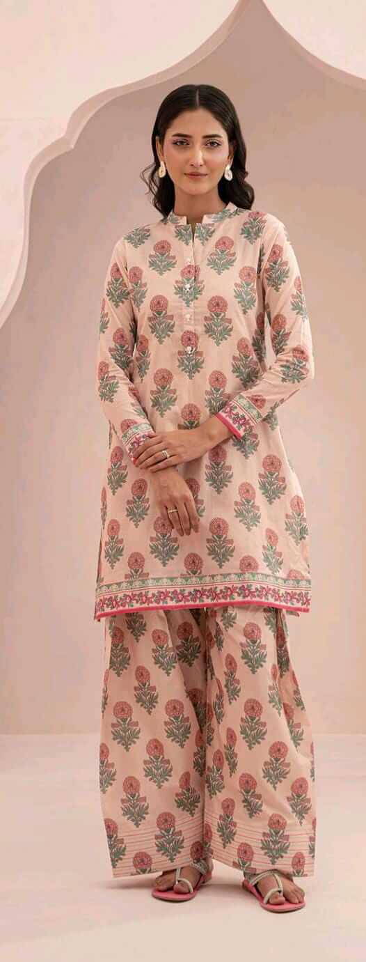 Beige | Zellbury 2pc Unstitched Lawn