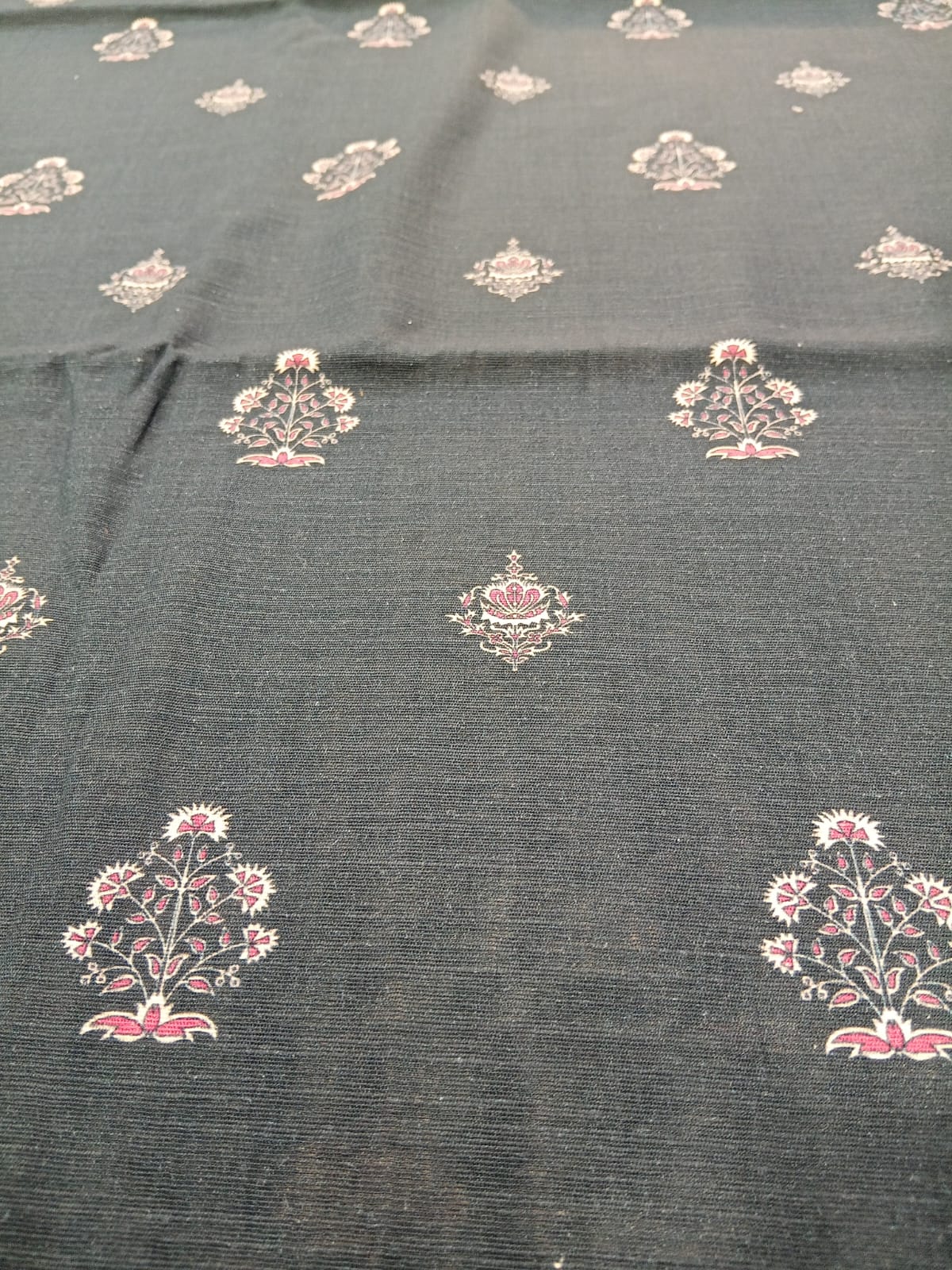 Dark Teal Green | Mtj-Tariq Jamil 3pc Unstitched Khaddar Suit