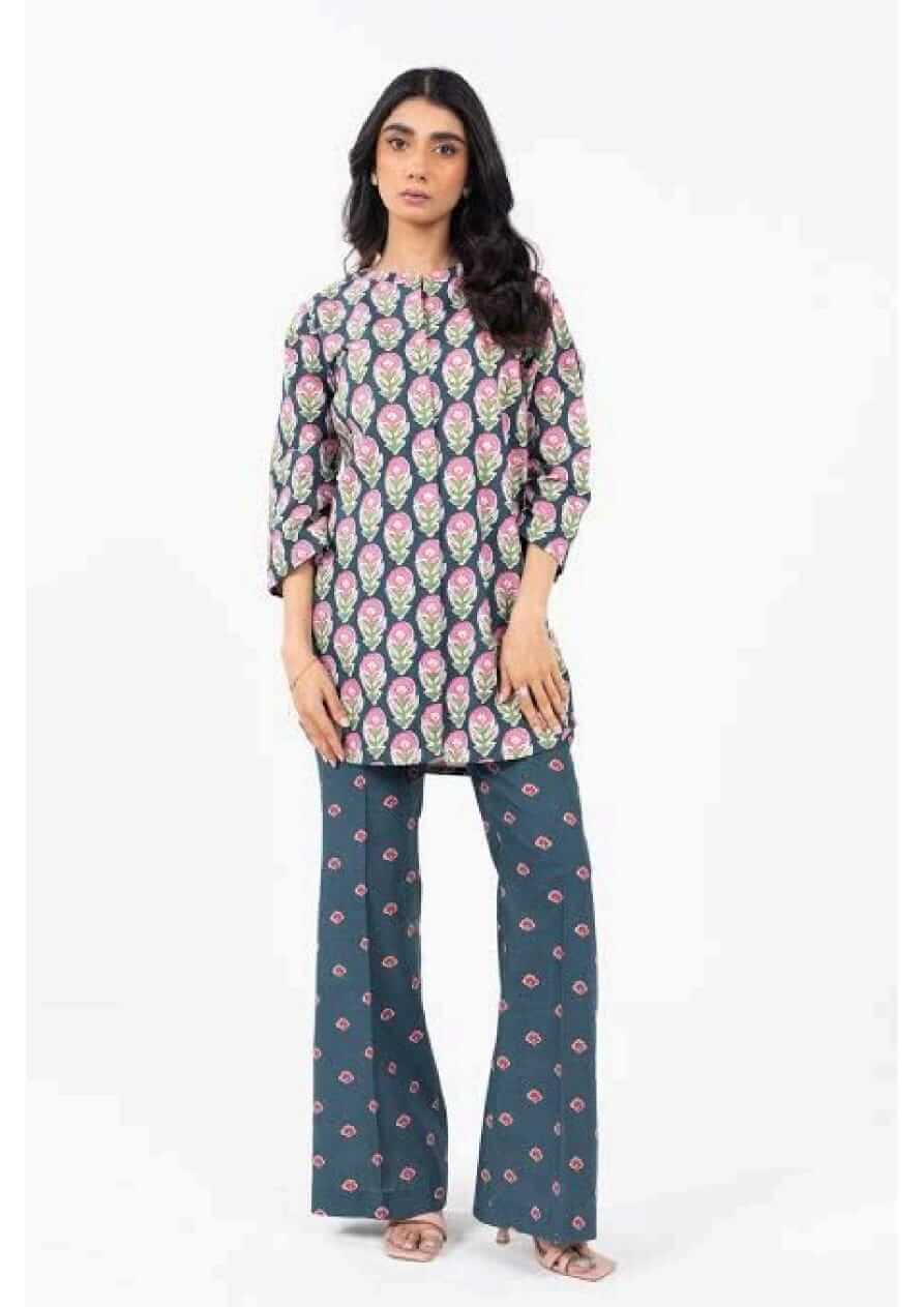 Deep Blue | Al-Karam 2pc Unstitched Khaddar Suit