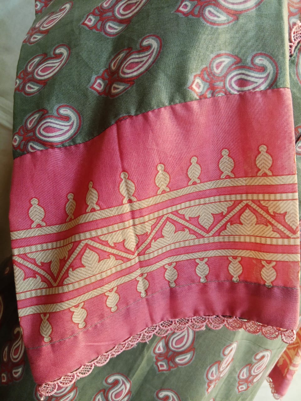 Stitched Collection 1-Piece | Olive Green