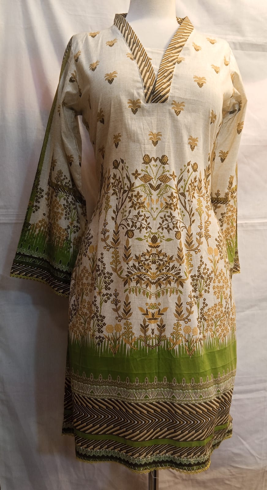 Stitched Collection 1-Piece | Beige