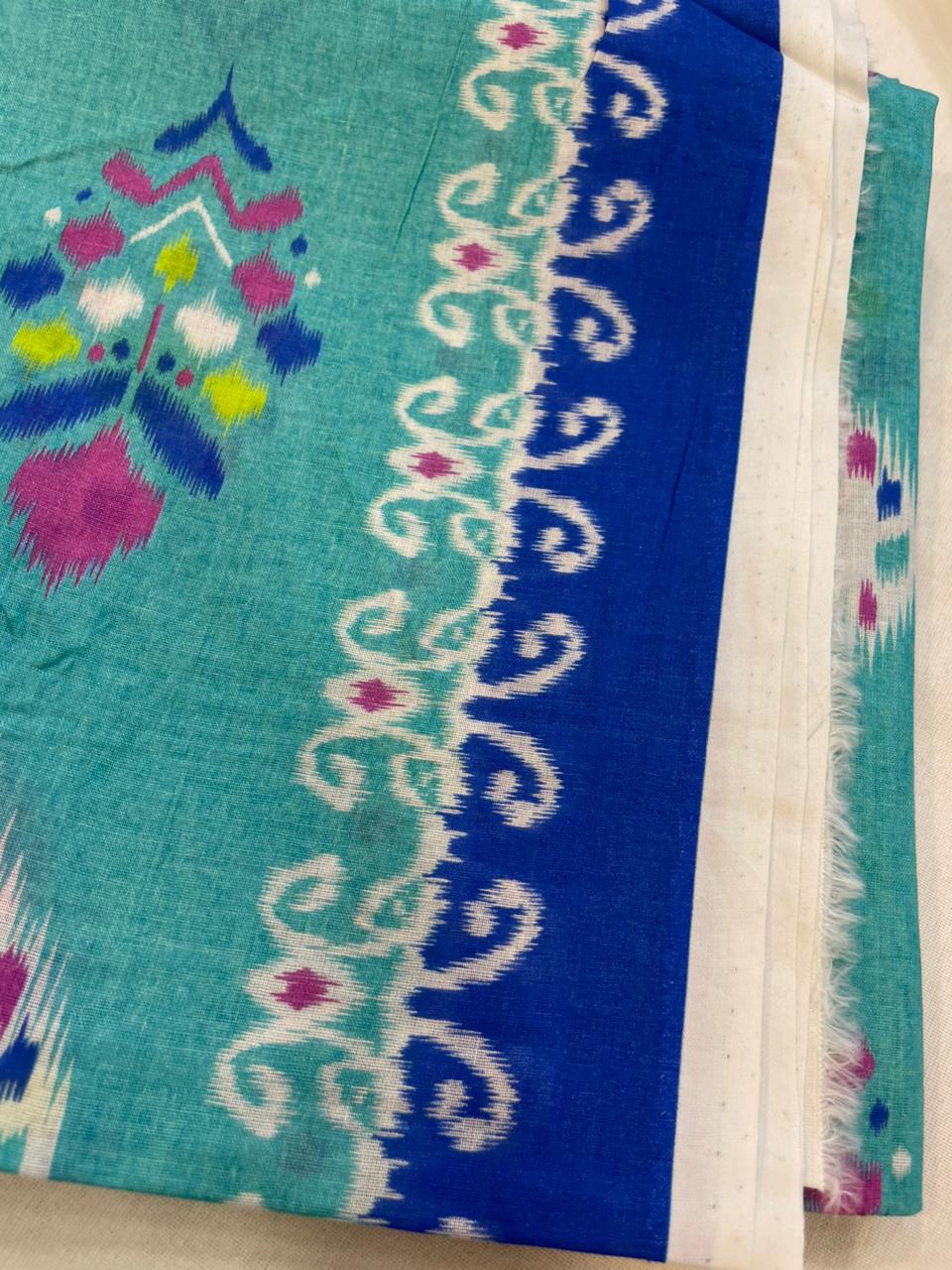 Light Blue | Al-Karam 2pc Unstitched Lawn Suit