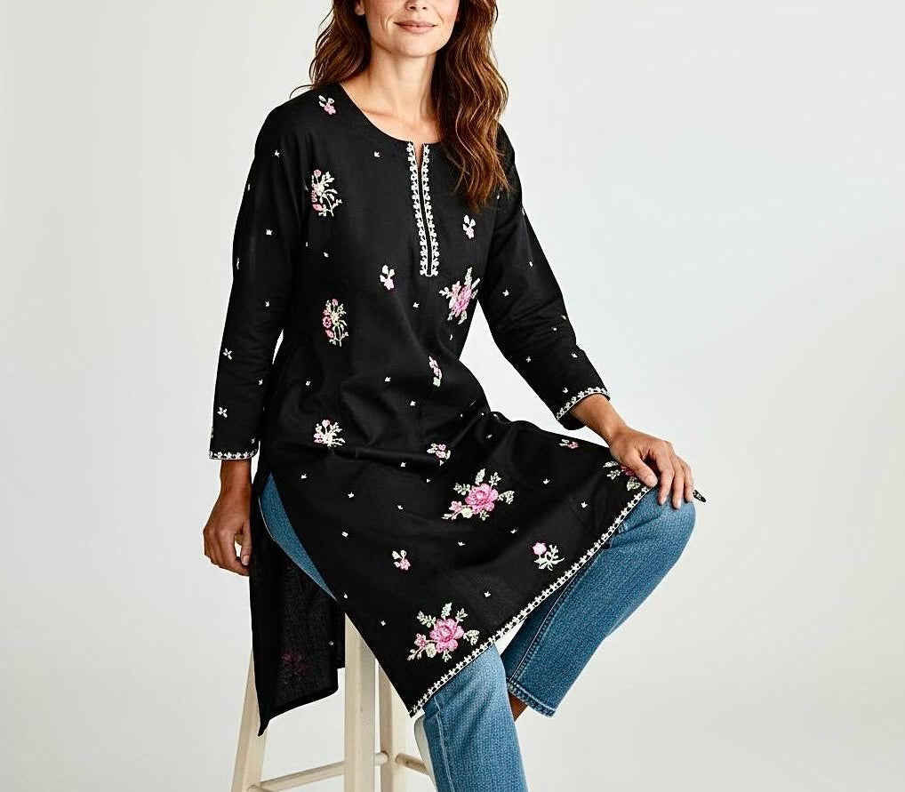 Stitched Collection 1-Piece | Black