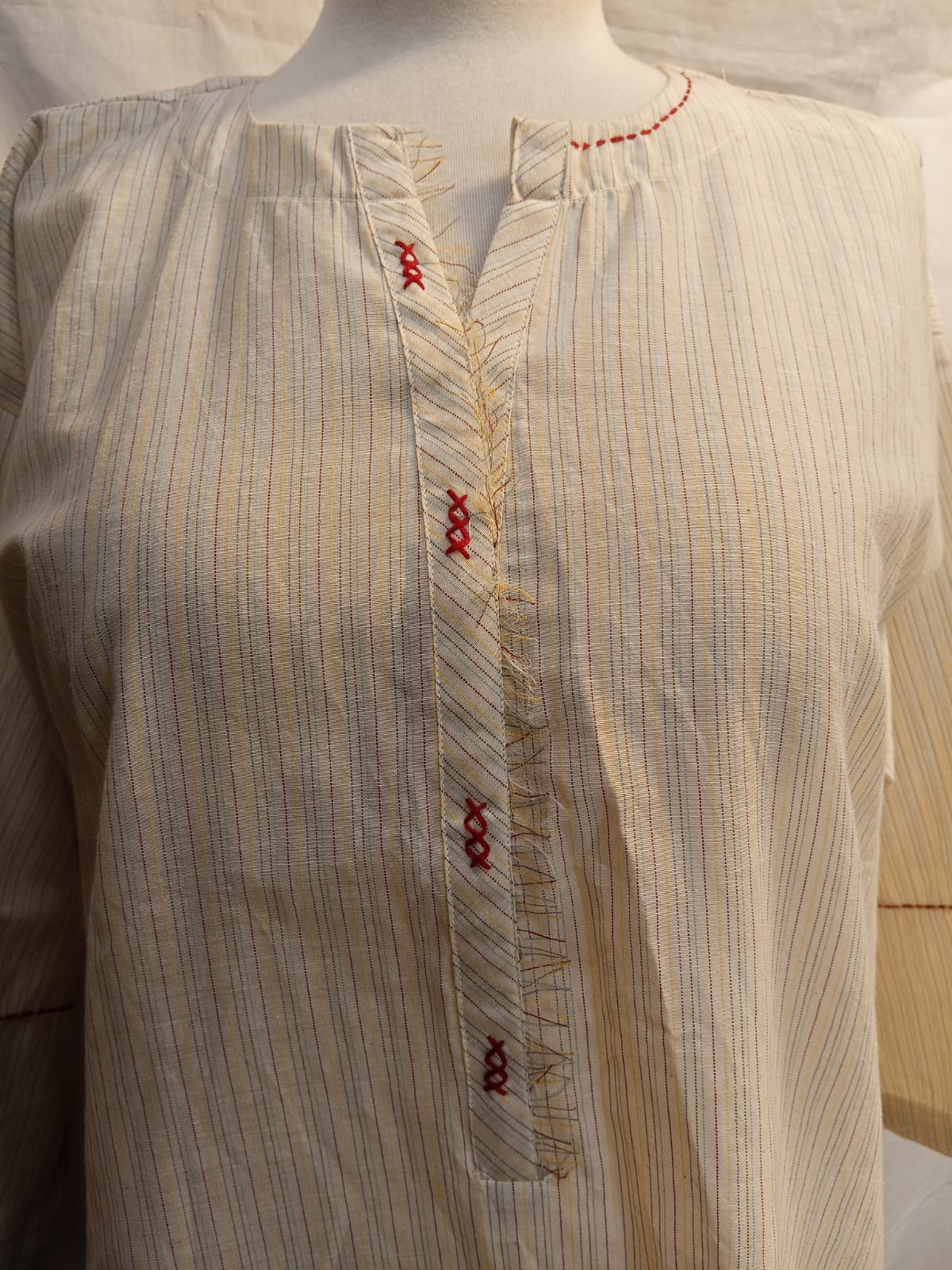 Stitched Collection 1-Piece | Ash White