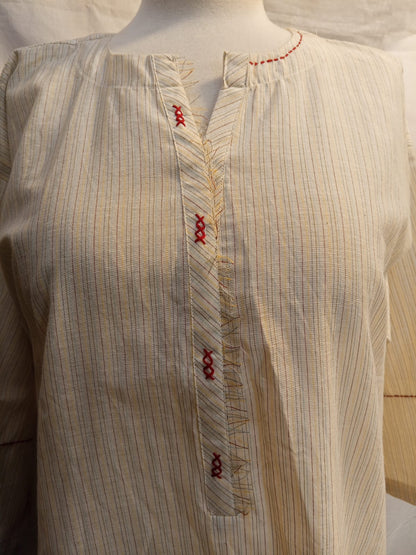 Stitched Collection 1-Piece | Ash White