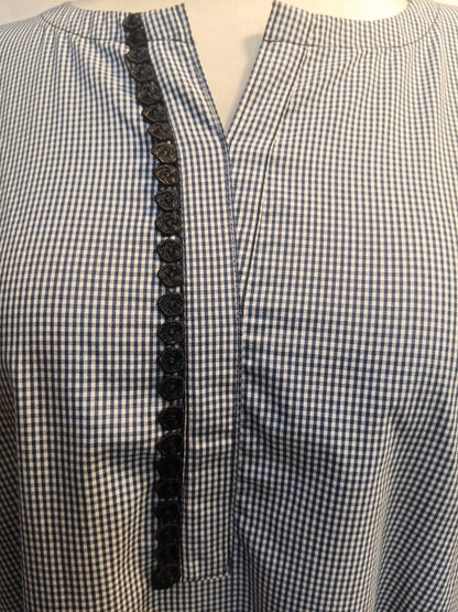 Stitched Collection 1-Piece | Check Black