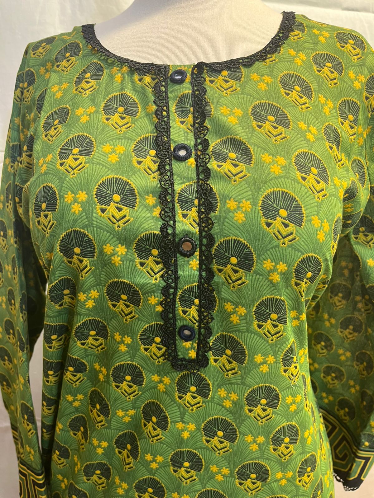 Stitched Collection 1-Piece | Dark Green