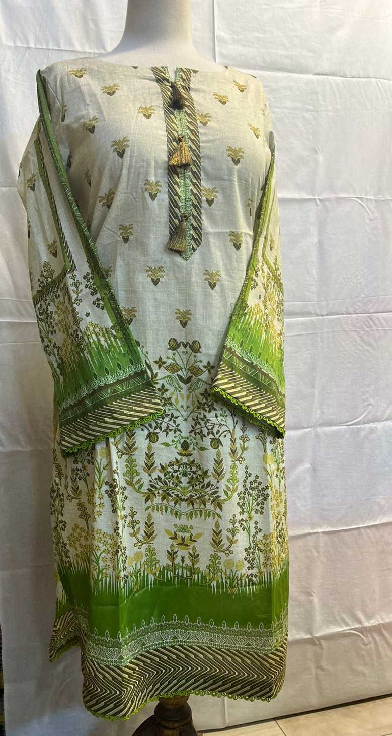 Stitched Collection 1-Piece | Beige