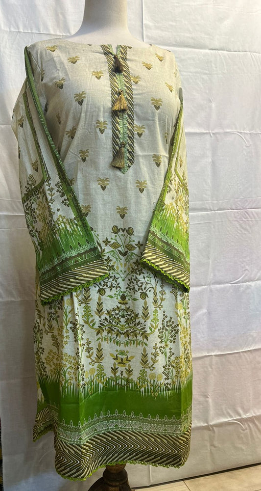 Stitched Collection 1-Piece | Beige