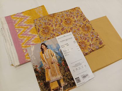 Bonanza Satrangi 3pc Unstitched Lawn Suit