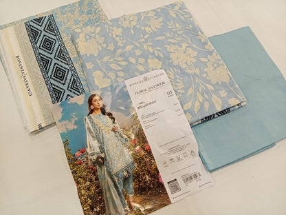 Bonanza Satrangi 3pc Unstitched Lawn Suit