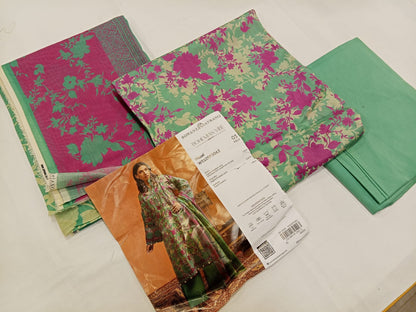 Bonanza Satrangi 3pc Unstitched Lawn Suit