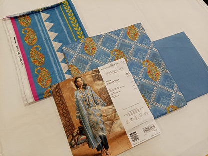 Bonanza Satrangi 3pc Unstitched Lawn Suit