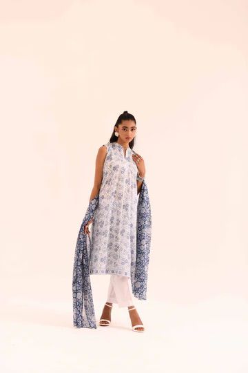 Nisha By Nishat 3pc Unstitched Lawn