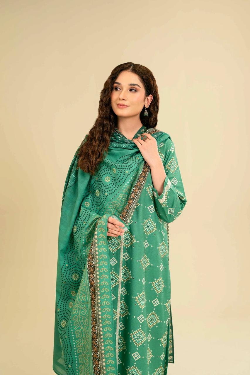 Nisha By Nishat 3pc Unstitched Lawn