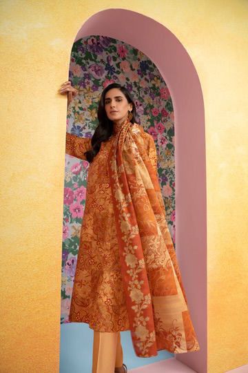 Nisha By Nishat 3pc Unstitched Lawn