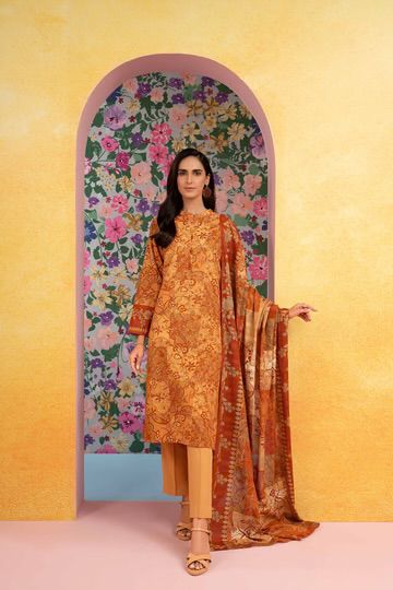 Nisha By Nishat 3pc Unstitched Lawn