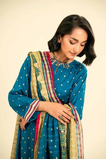 Nisha By Nishat 3pc Unstitched Lawn