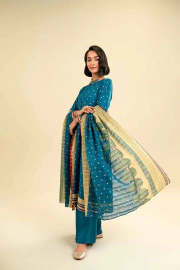 Nisha By Nishat 3pc Unstitched Lawn