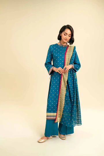 Nisha By Nishat 3pc Unstitched Lawn