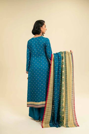 Nisha By Nishat 3pc Unstitched Lawn