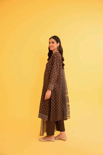 Nisha By Nishat 3pc Unstitched Lawn