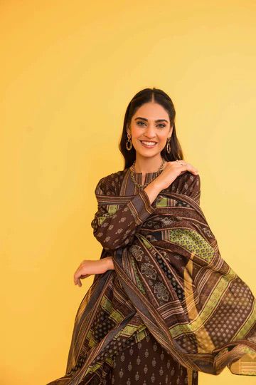 Nisha By Nishat 3pc Unstitched Lawn