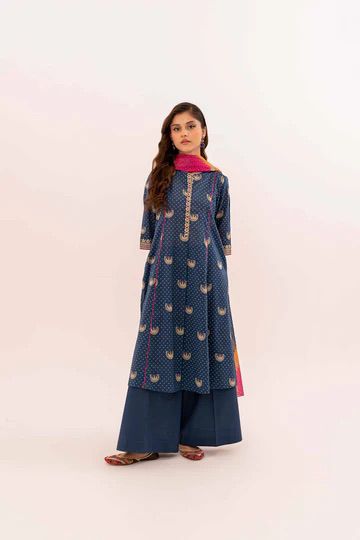 Nisha By Nishat 3pc Unstitched Lawn