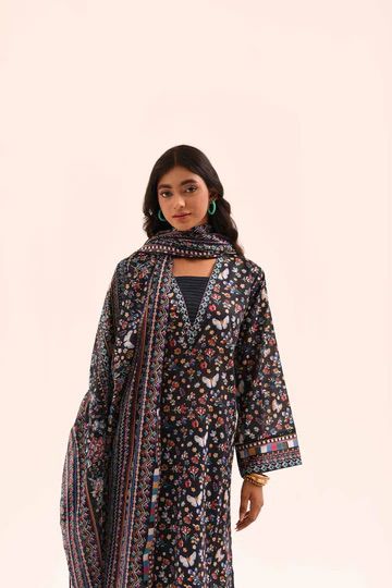 Nisha By Nishat 3pc Unstitched Lawn