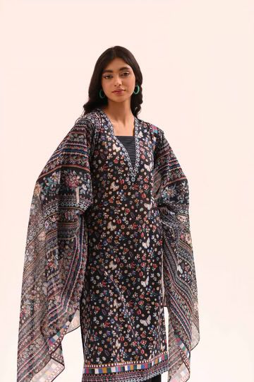 Nisha By Nishat 3pc Unstitched Lawn