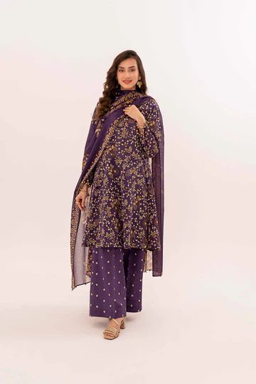 Nisha By Nishat 3pc Unstitched Lawn