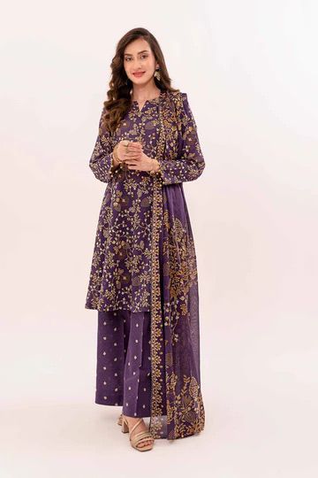 Nisha By Nishat 3pc Unstitched Lawn