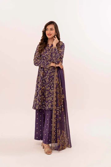 Nisha By Nishat 3pc Unstitched Lawn