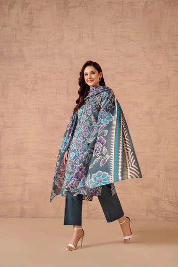 Nisha By Nishat 3pc Unstitched Lawn