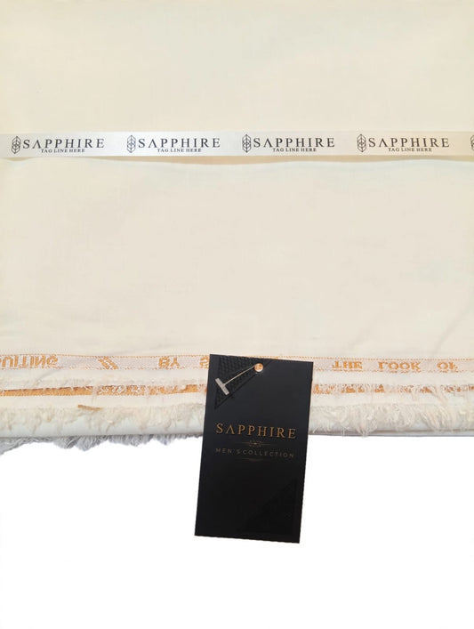 Sapphire Men's Suit - Off White