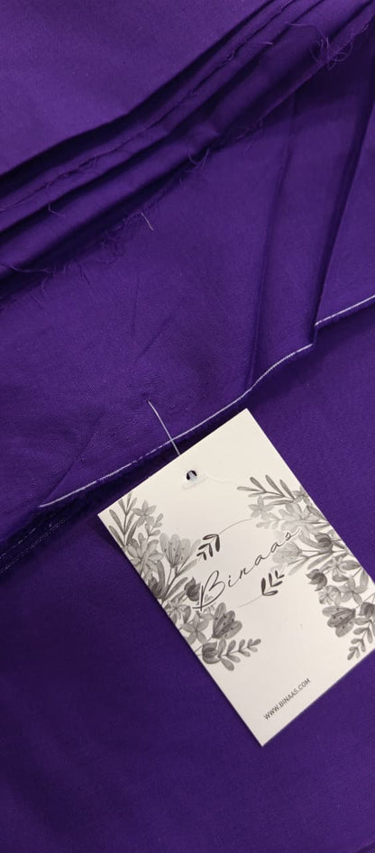 Gull Bahar by Binaas 3pc Unstitched Lawn Collection – Plum Purple