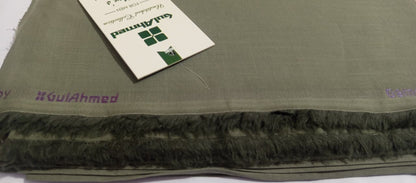 Light Green | Gul Ahmed Men's Unstitched Soft Cotton