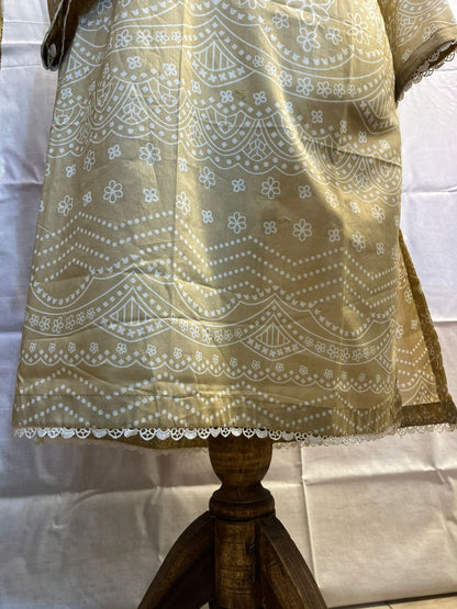 Stitched Collection 1-Piece | Light Golden