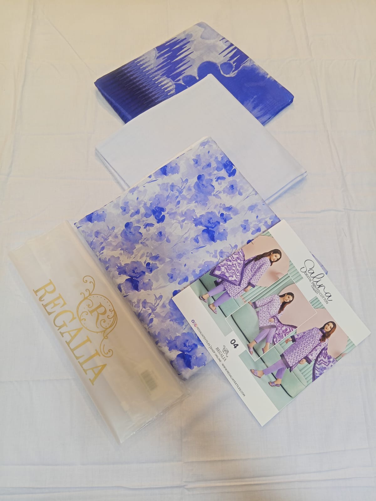 shot of the Salina Mid Summer Cotton Suit Lavender