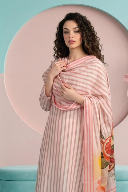 shot of the Salina Mid Summer Cotton Suit Peach