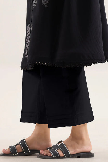 Saya Cotton Jacquard 3pc - Black