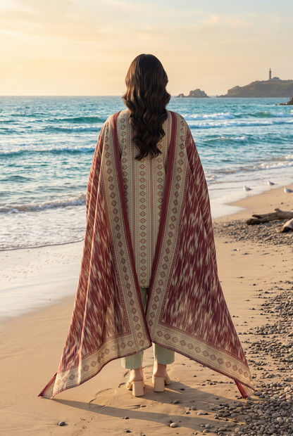 Lime | Khaadi 3pc Unstitched Lawn Suit